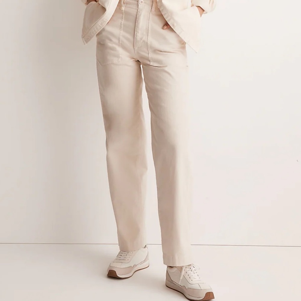 Madewell The Perfect Vintage Wide-Leg Pant: Utility Edition